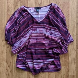 Adele & May Flutter Sleeve Blouse